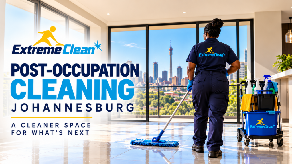 Post-Occupation Cleaning in Johannesburg: A Practical Move-Out Checklist Post Occupation cleaning checklist Johannesburg post